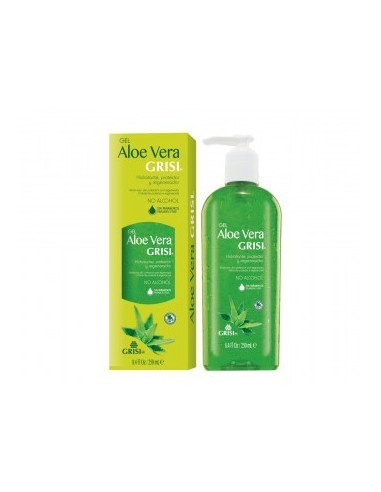 Gel Puro Corporal 250 Mililitros Aloe Grisi Grisi