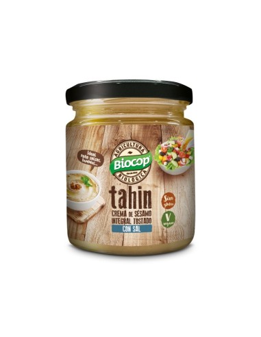 Tahin Tostado 225 Gramos Bio Con Sal Biocop