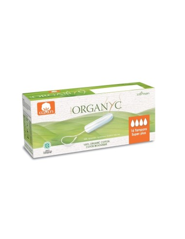 Tampones Super Plus 16Ud. de Organyc