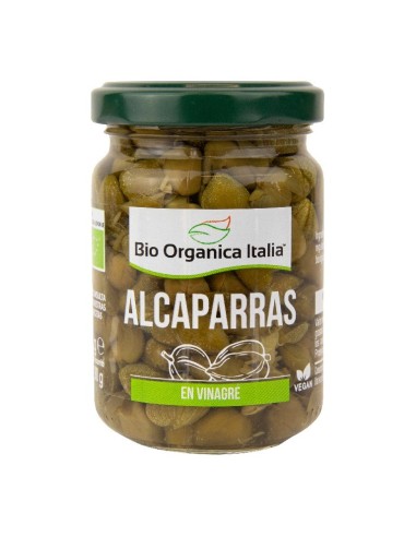 Alcaparras En Vinagre 140 Gramos Bio Bio Organica Italia