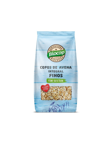 Copos De Avena Finos Integrales 500Gr Bio Sg Biocop