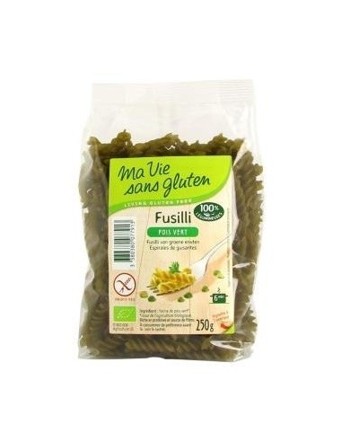 Fusilli De Guisante Verde 250 gramos Bio Sg de Ma Vie Sans Gluten