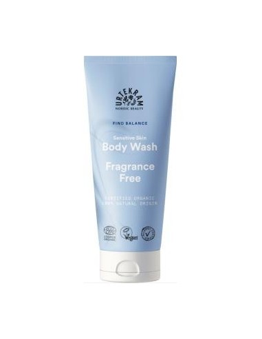 Fragance Free Gel De Baño 200 Mililitros Eco Vegan Urtekram