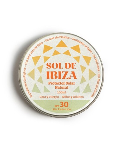 Sol De Ibiza Crema Solar Spf30 100Gr. Bio de Sol De Ibiza