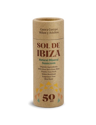 Stick Solar Spf50 Sol De Ibiza Bio Barra 40 Gr de Soldeibiza