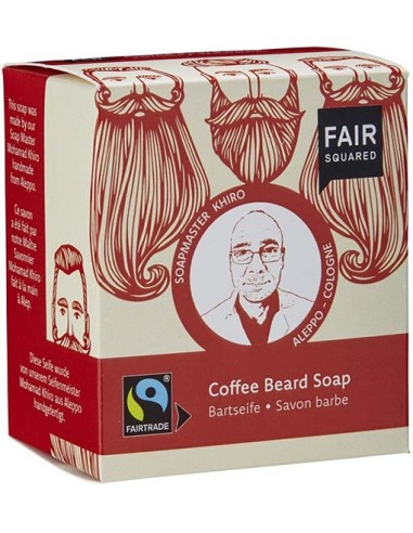 Jabon Para La Barba Con Cafe 2 Pastillas 80 Gr de Fair Squar