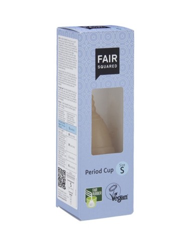 Copa Mestrual De Latex 100% Natural Talla S 8 Ml de Fair Squ