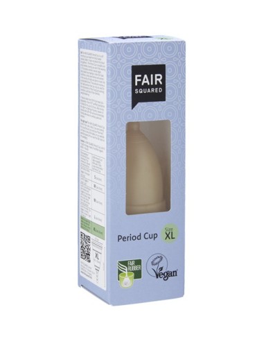 Copa Mestrual De Latex 100% Natural Talla Xl 20 Ml de Fair S