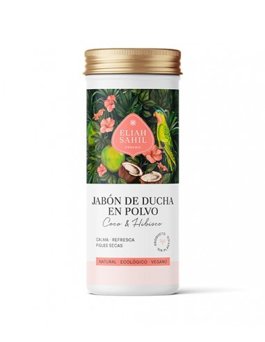 Jabon De Ducha En Polvo Coco&Hibisco 90 Gr de Eliah Sahil