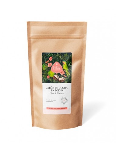 Jabon De Ducha Polvo Coco&Hibisco Recarga 250 Gr de Eliah Sa