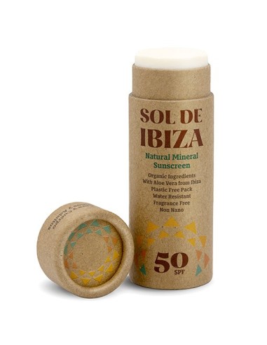 Stick Solar Spf50 Sol De Ibiza Bio Barra 40 Gr de Soldeibiza