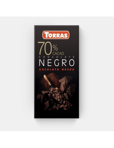 Chocolate 70 % Cacao 80 Gr de Torras