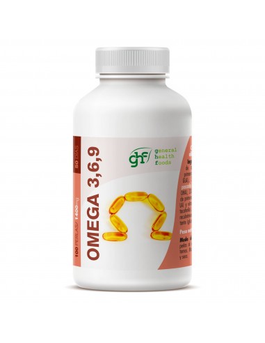 Omega 3,6,9 1400Mg 100  Perlas de General Health Foods