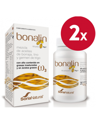 Pack 2 ud Bonalin 100 perlas de Soria Natural