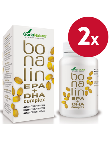 Pack 2 ud Bonalin Epa+Dha Complex 60 perlas de Soria Natural