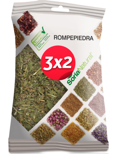 Pack 3x2 Rompepiedra Bolsa 40 gr de Sorria Naural