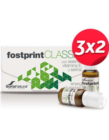 Pack 3x2 Fost Print Classic 20 viales de Soria Natural