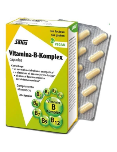 Vitamina B Komplex 30Cap. de Salus