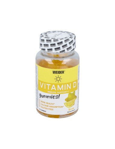 Weider Gummy Up Vitamina D 50Gummies de Weider