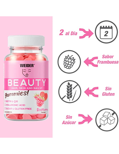 Weider Gummy Up Vbeauty 40Gummies de Weider