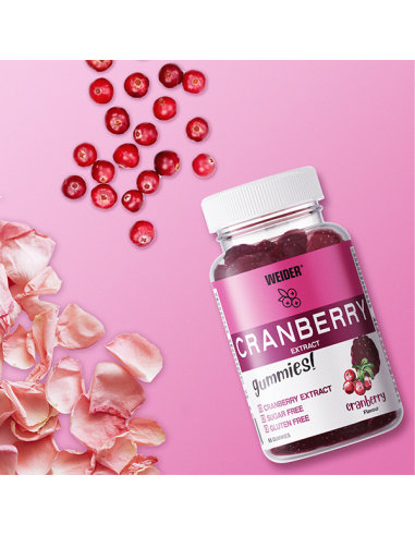 Weider Cranberry Extract Arandano 60Gummies. de Weider