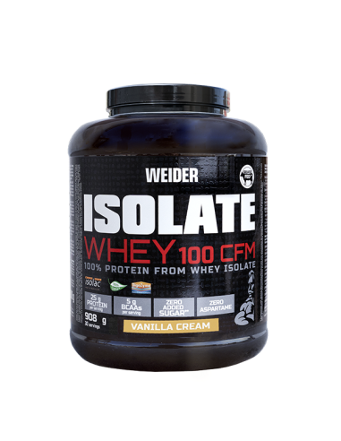 Weider Vainilla Isolate Whey 100 CFM 908 gr