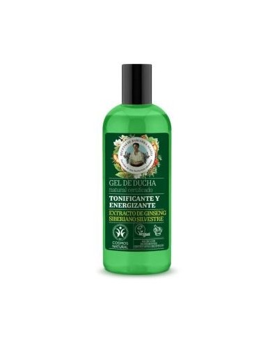 Gel De Ducha Energizante Y Tonificante 260 Ml Vegan Agafia