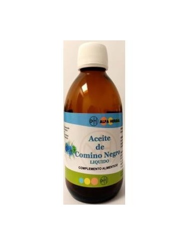 Aceite De Comino Negro 200 Ml Vegan de Alfa Herbal