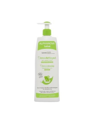 Gel Dermolimpiador Bebe 500 Mililitros Bio Alphanova