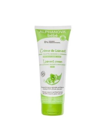 Crema De Linimento 4 En 1 Bebe 200 Mililitros Bio Alphanova