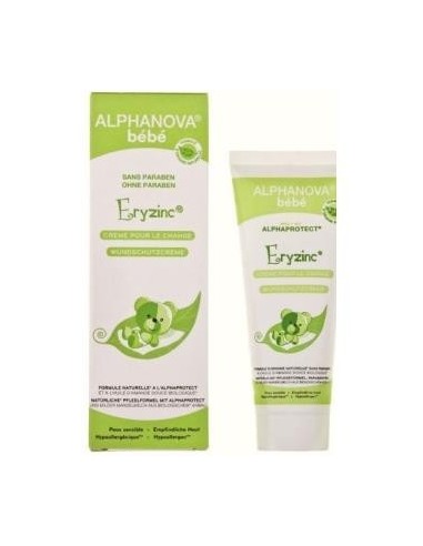 Eryzinc Crema De Pañal Bebe 75 Gramos Bio Alphanova