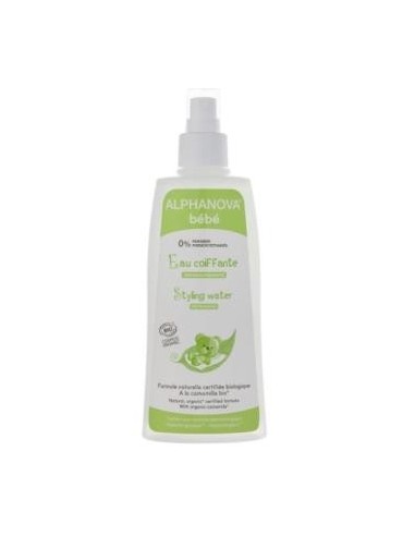 Agua De Peinado Refrescante Bebe 200 Mililitros Bio Alphanova