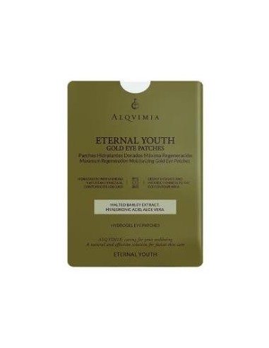 Eternal Youth Oro Mascarilla Contorno De Ojos 1 Unidad Alqvimia