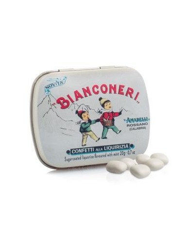 Bianconeri Menta Azucarado 12X50Gr. de Amarelli