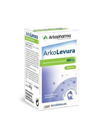 Arko Levura 60Mg 50 Cápsulas  Arkopharma