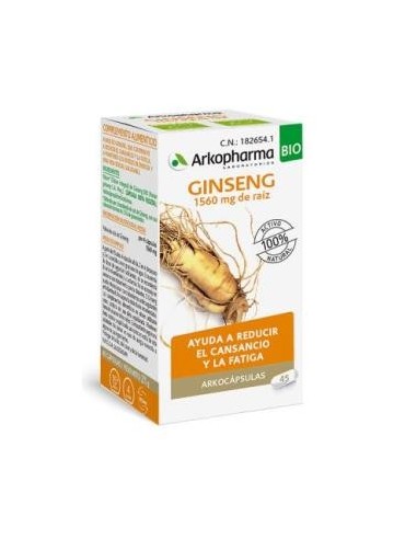 Ginseng 45Arkocapsulas. Bio Arkopharma