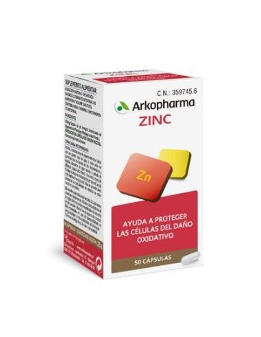 Arkovital Zinc 50 Cápsulas  Arkopharma