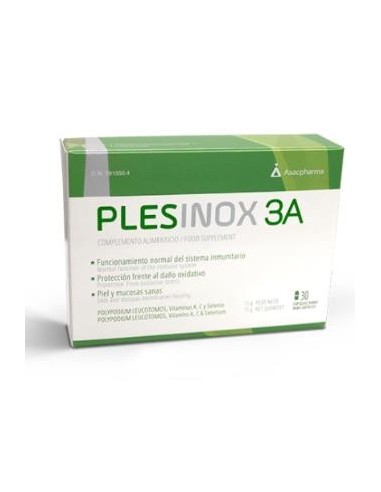 Plesinox 3A 30 Cápsulas  Atache