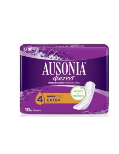 Ausonia Discreet Extra 10 Unidades Ausonia