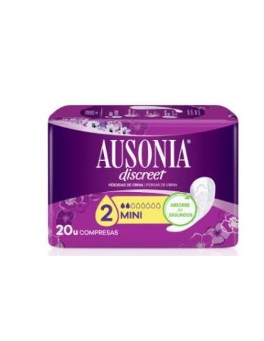 Ausonia Discreet Mini 20 Unidades Ausonia