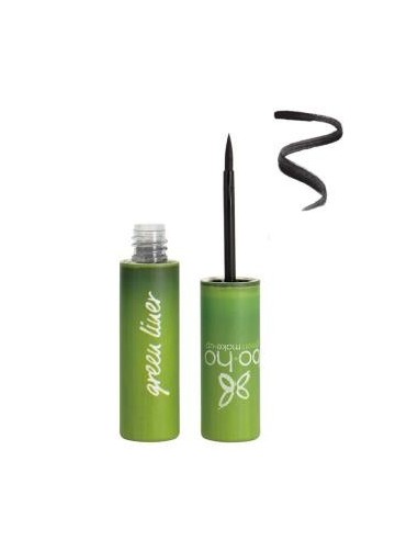 Eyeliner Green Liner  Negro 3 Mililitros Bio Vegan Boho Green Make Up