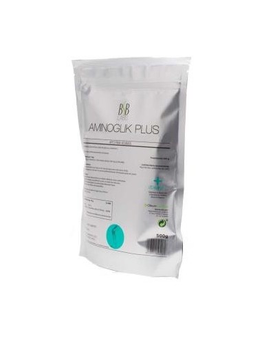 Aminoglik Plus+Vitamina C 500 Gramos Sg Vegan Bsb Labs