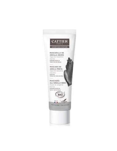 Mascarilla Arcilla Negra (Todo Tipo Pieles) 100Ml de Cattier