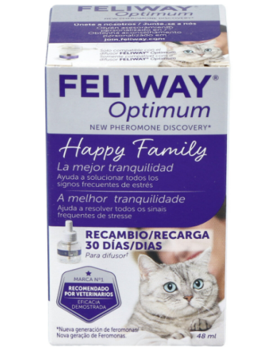 Feliway Optimum Recambio 1 Mes Ceva Vet