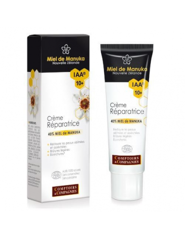 Crema Reparadora 40%  Miel Manuka Iaa10+ 40 Ml de Comptoirs & Compagnies