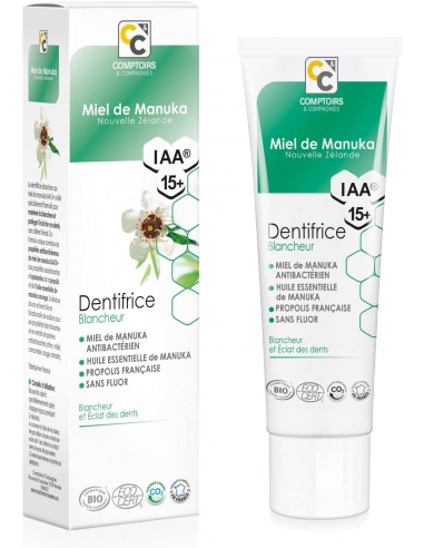 Dentifrico Blanqueante Miel Manuka Iaa15+ 75 Ml de Comptoirs & Compagnies