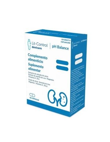 Lit-Control Ph Balance 60 Cápsulas  Devicare