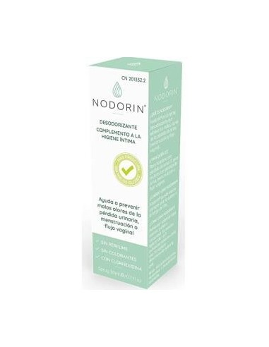 Nodorin Desodorizante Intimo 30 Mililitros Devicare