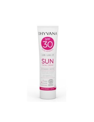 Solar Spf30 Sun Con Acido Hialuronico 50 Mililitros Eco Dhyvana