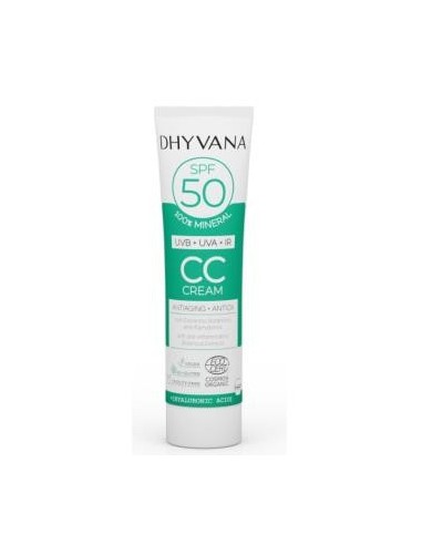 Solar Spf50 Color Con Acido Hialuronico 50 Mililitros Eco Dhyvana